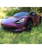 Mclaren 720 S Painting Purple with 2.4G R/C under Licence