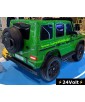 24Volt Mercedes Benz G63 AMG Painting-Black with 2.4G R/C under License