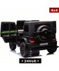 24Volt Mercedes Benz G63 AMG Painting-Black with 2.4G R/C under License