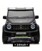 24Volt Mercedes Benz G63 AMG Painting-Black with 2.4G R/C under License