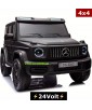 24Volt Mercedes Benz G63 AMG Painting-Black with 2.4G R/C under License