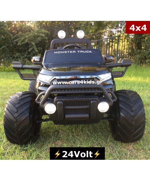 24Volt Monster Truck 4x4 Painting Black with 2.4G R/C under License