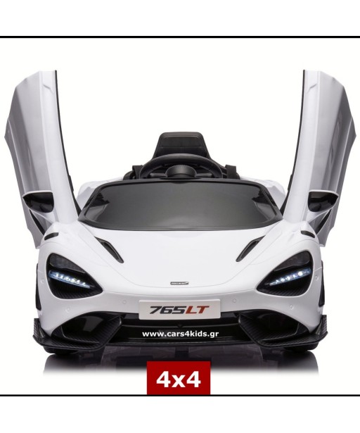 4x4 Mclaren 765LT White with 2.4G R/C under License
