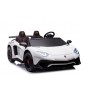 Lamborghini Aventador SV White with 2.4G R/C under Licence