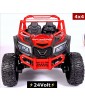 24Volt Red Buggy 1.400 Watt 4x4 with 2.4G R/C
